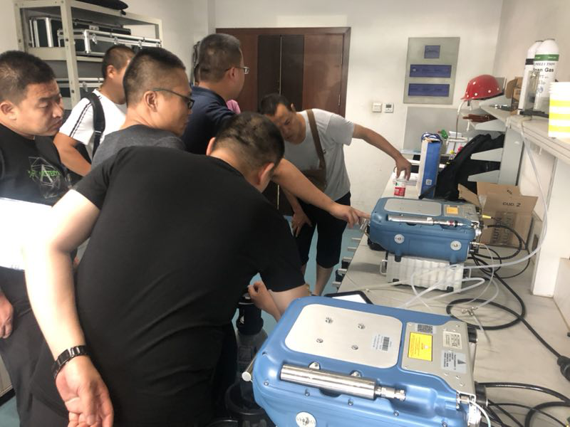 內(nèi)蒙古環(huán)境監(jiān)測站地標(biāo)現(xiàn)場驗證工作