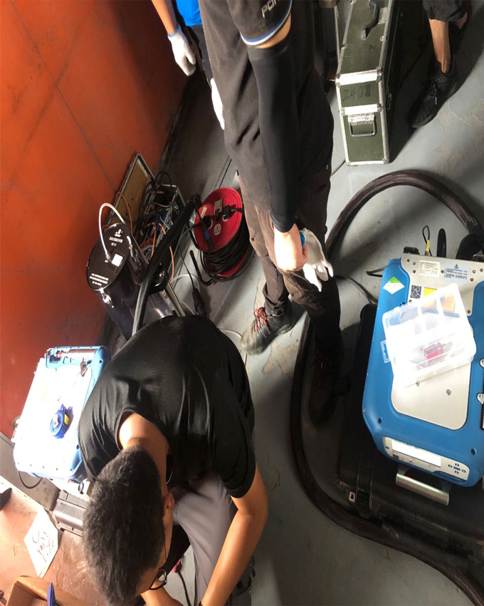 我司與北京譜尼用戶前往4s店噴漆車間測試