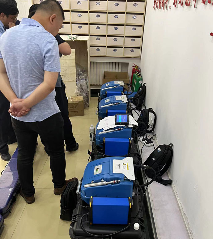 大連生態(tài)環(huán)境局PF-300（催化氧化+FID）驗(yàn)收培訓(xùn)