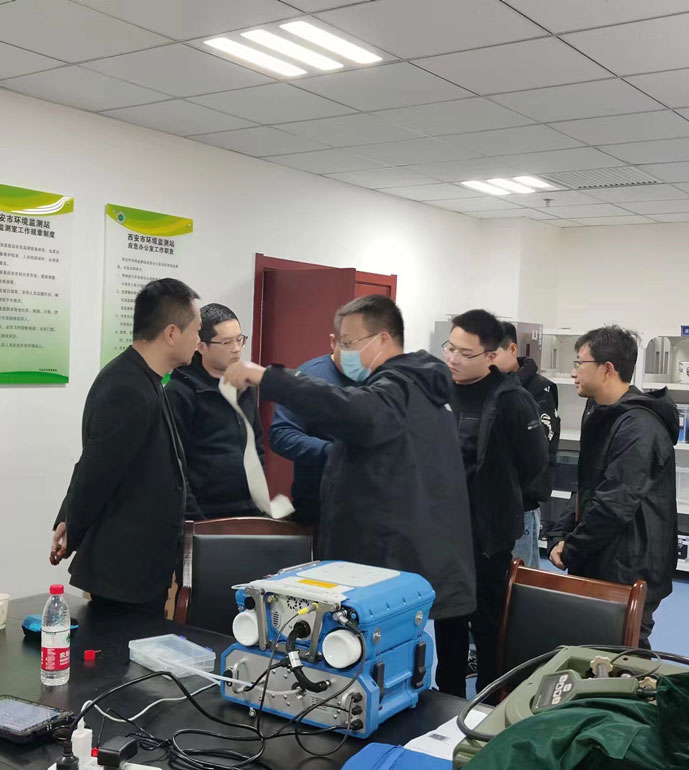 西安市環(huán)境監(jiān)測(cè)站PF-300交付驗(yàn)收